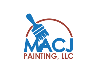 MAC J PAINTING, LLC logo design by cahyobragas