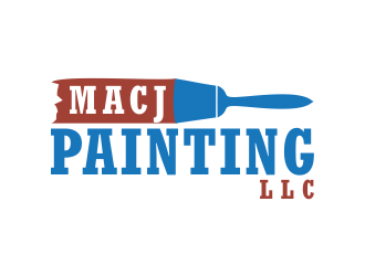 MAC J PAINTING, LLC logo design by cahyobragas