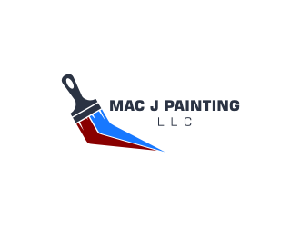 MAC J PAINTING, LLC logo design by Susanti
