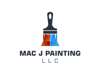 MAC J PAINTING, LLC logo design by Susanti