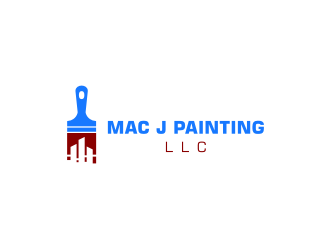 MAC J PAINTING, LLC logo design by Susanti