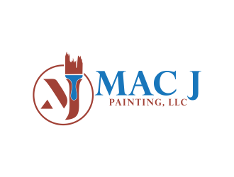 MAC J PAINTING, LLC logo design by cahyobragas