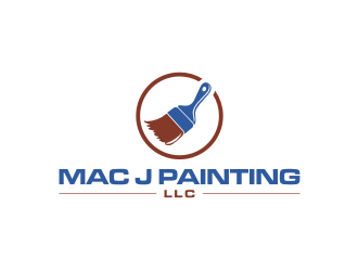 MAC J PAINTING, LLC logo design by RatuCempaka