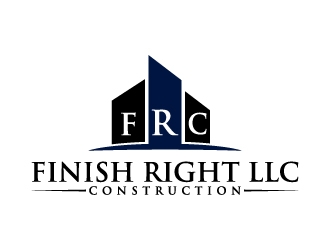 Finish right LLC Construction logo design by abss