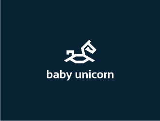 baby unicorn logo design by dewipadi