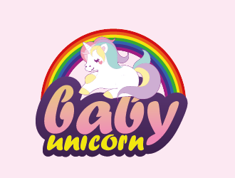 baby unicorn logo design by czars