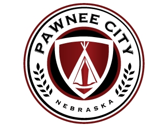 Pawnee City Nebraska logo design by Suvendu