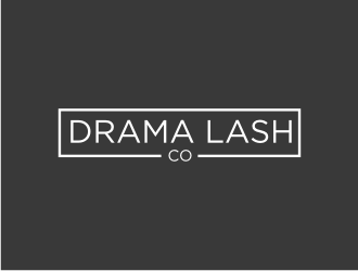 Drama Lash Co. logo design by Franky.