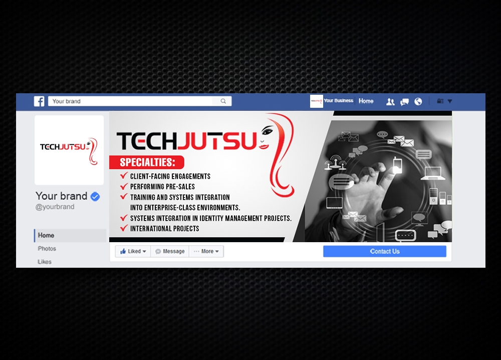 Techjutsu logo design by mattlyn