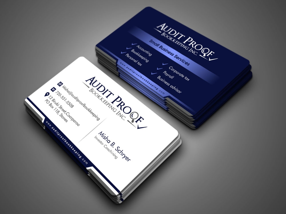 Audit Proof Bookkeeping Inc. logo design by shravya
