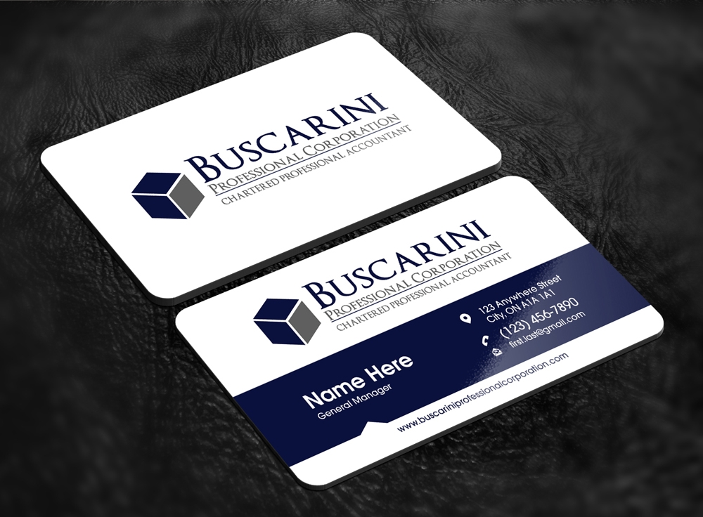 Buscarini Professional Corporation logo design by abss