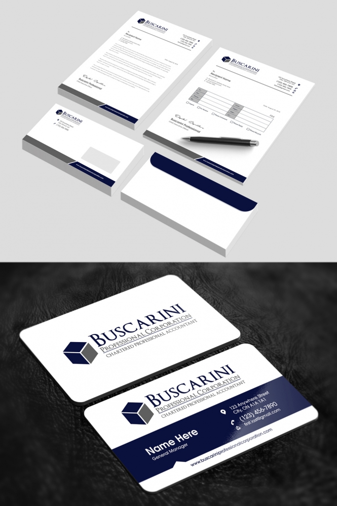 Buscarini Professional Corporation logo design by abss
