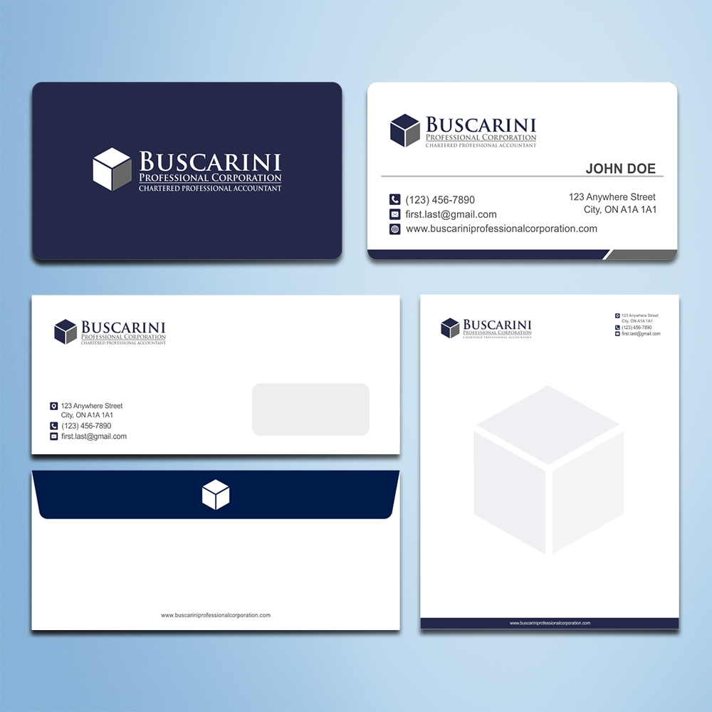 Buscarini Professional Corporation logo design by Kindo