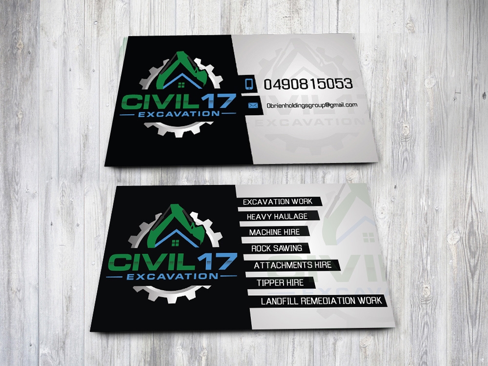 CIVIL 17 logo design by SmartDesigner