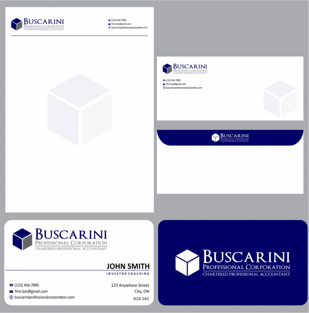 Buscarini Professional Corporation logo design by Al-fath