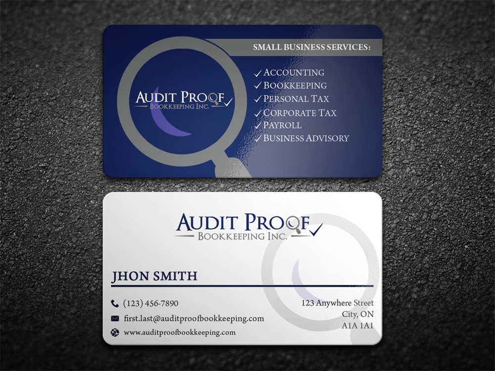 Audit Proof Bookkeeping Inc. logo design by aamir