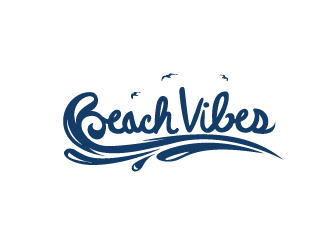 Beach Vibes logo design by schiena