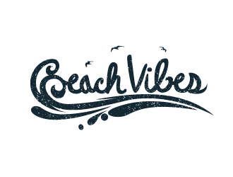 Beach Vibes logo design by schiena