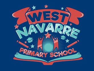 West Navarre Primary School logo design by DreamLogoDesign