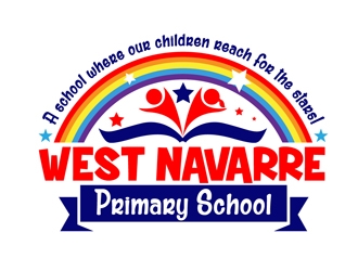 West Navarre Primary School logo design by DreamLogoDesign