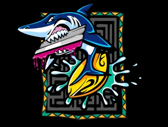 Atlantic Coast Screen Printing logo design by Boomstudioz