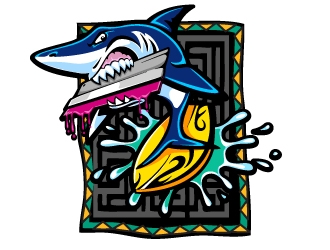 Atlantic Coast Screen Printing logo design by Boomstudioz