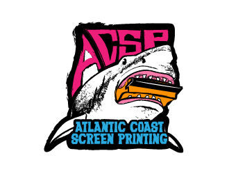 Atlantic Coast Screen Printing logo design by reight