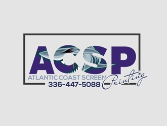 Atlantic Coast Screen Printing logo design by aamir