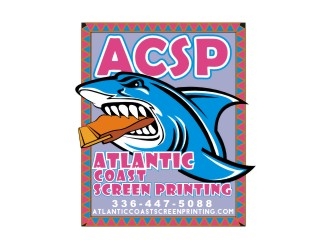 Atlantic Coast Screen Printing logo design by aladi