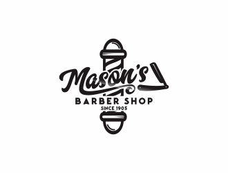 Mason’s Barber Shop  logo design by hatori