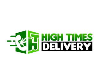 High Times Delivery logo design by serprimero