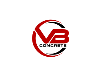 VB Concrete logo design by Zhafir