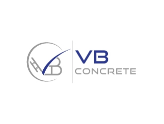 VB Concrete logo design by zenith