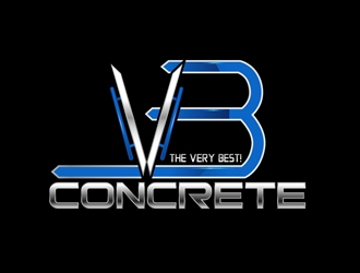 VB Concrete logo design by DreamLogoDesign