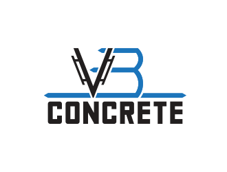 VB Concrete logo design by leors