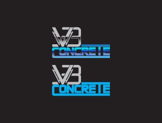 VB Concrete logo design by drifelm