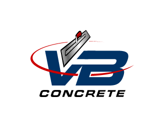 VB Concrete logo design by Coolwanz