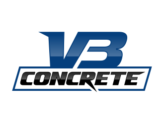 VB Concrete logo design by ingepro
