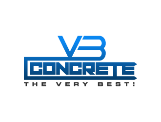 VB Concrete logo design by Art_Chaza