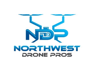 Northwest Drone Pros logo design by Boomstudioz