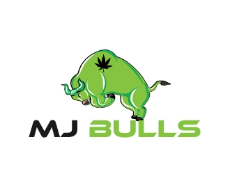MJ Bulls logo design by samuraiXcreations