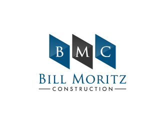 Bill Moritz Construction Services logo design by pencilhand