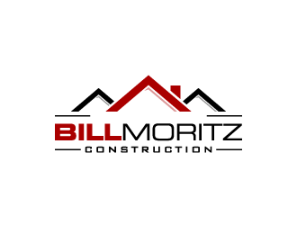 Bill Moritz Construction Services logo design by pencilhand