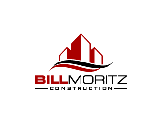 Bill Moritz Construction Services logo design by pencilhand