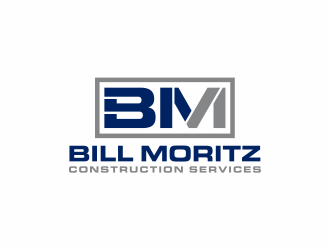 Bill Moritz Construction Services logo design by mutafailan