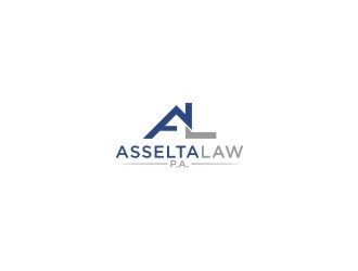 Asselta Law, P.A. logo design by bricton