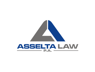 Asselta Law, P.A. logo design by rief