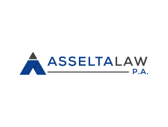 Asselta Law, P.A. logo design by uyoxsoul
