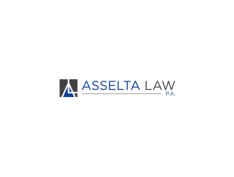 Asselta Law, P.A. logo design by blessings