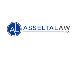 Asselta Law, P.A. logo design by lexipej